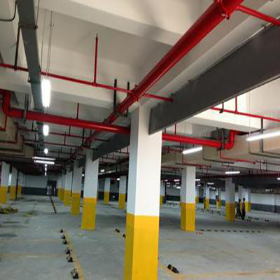 擋煙垂壁屬于防火分隔設(shè)施嗎(圖1) 車(chē)庫(kù)擋煙垂壁.jpg